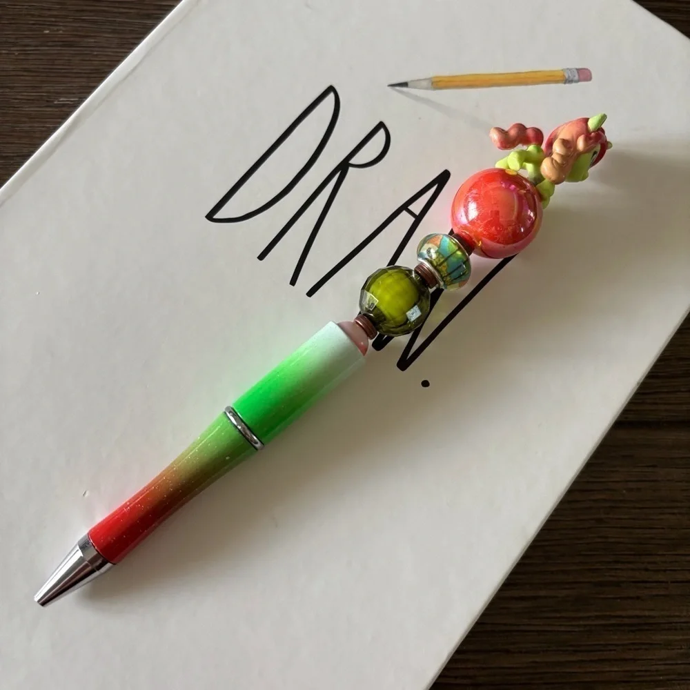 My Little Pony: Goldie Fortune handmade beaded pen